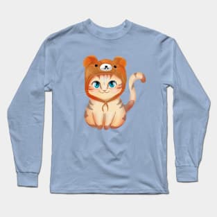 Bear Cat Long Sleeve T-Shirt